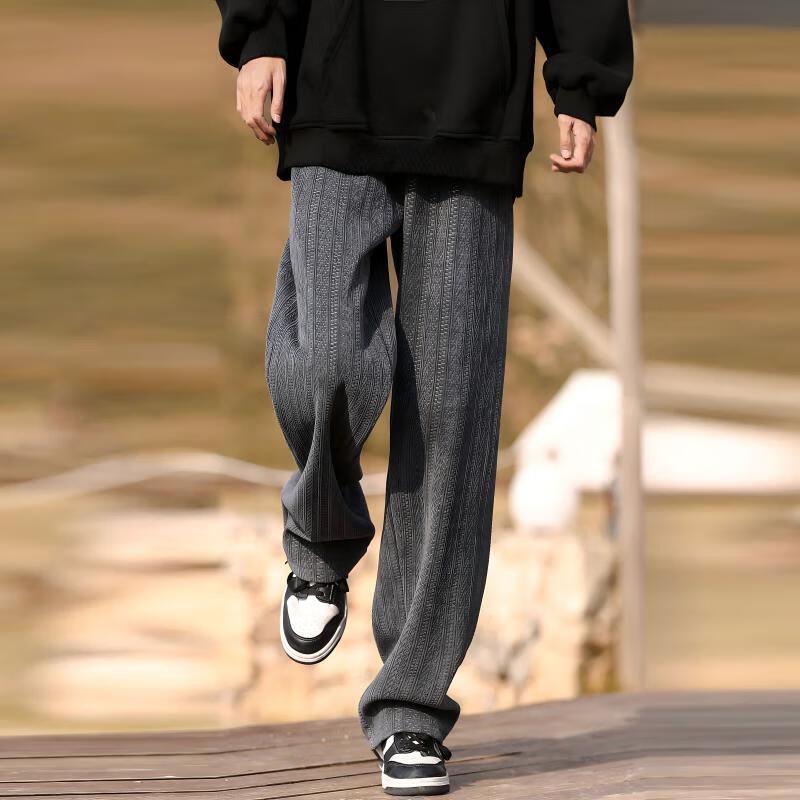 

Men s Loose Straight-Leg Casual Pants XL