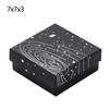 Dreamy Star Gift Bag Black Silver Jewelry Storage Box Blue Gold Ribbon Earrings Ring  Bracelet Packaging Box
