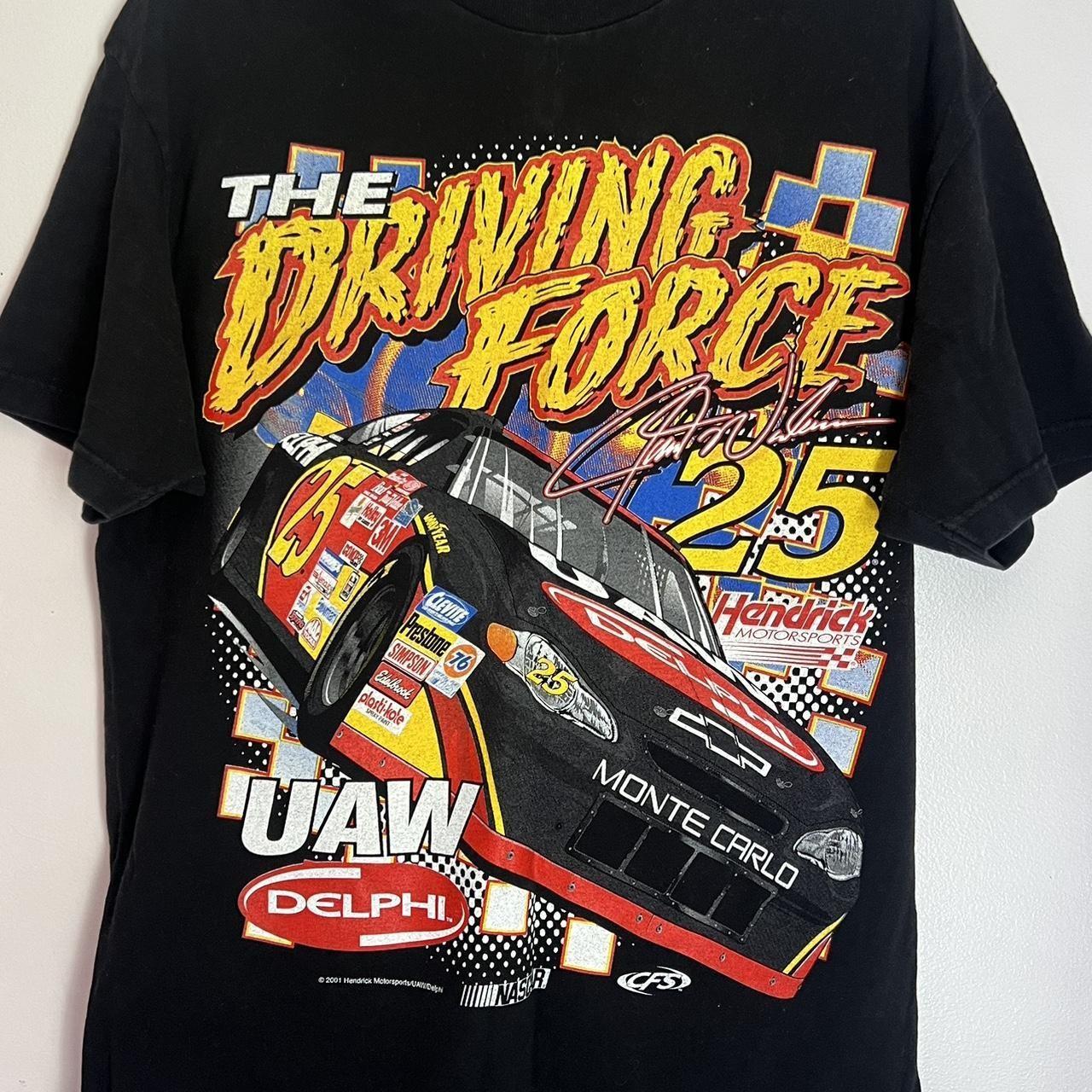 NASCAR 2001 JERRY NADEAU tshirt QT7525 XL