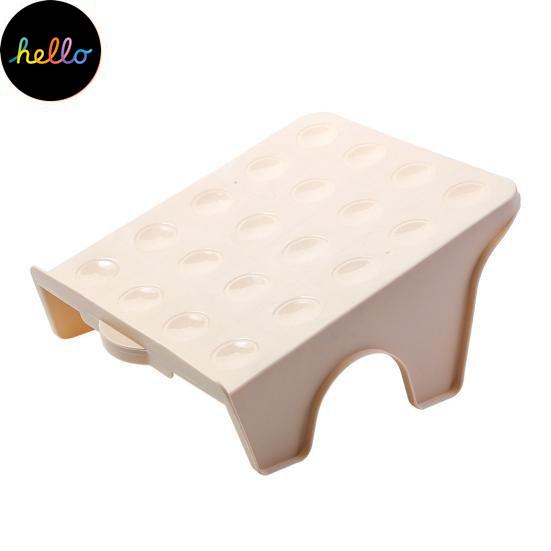 Praktischer Schuh-Organizer, einzigartiges Design, verformungssicheres, wasserdichtes Schuhregal mit zwei Regalen