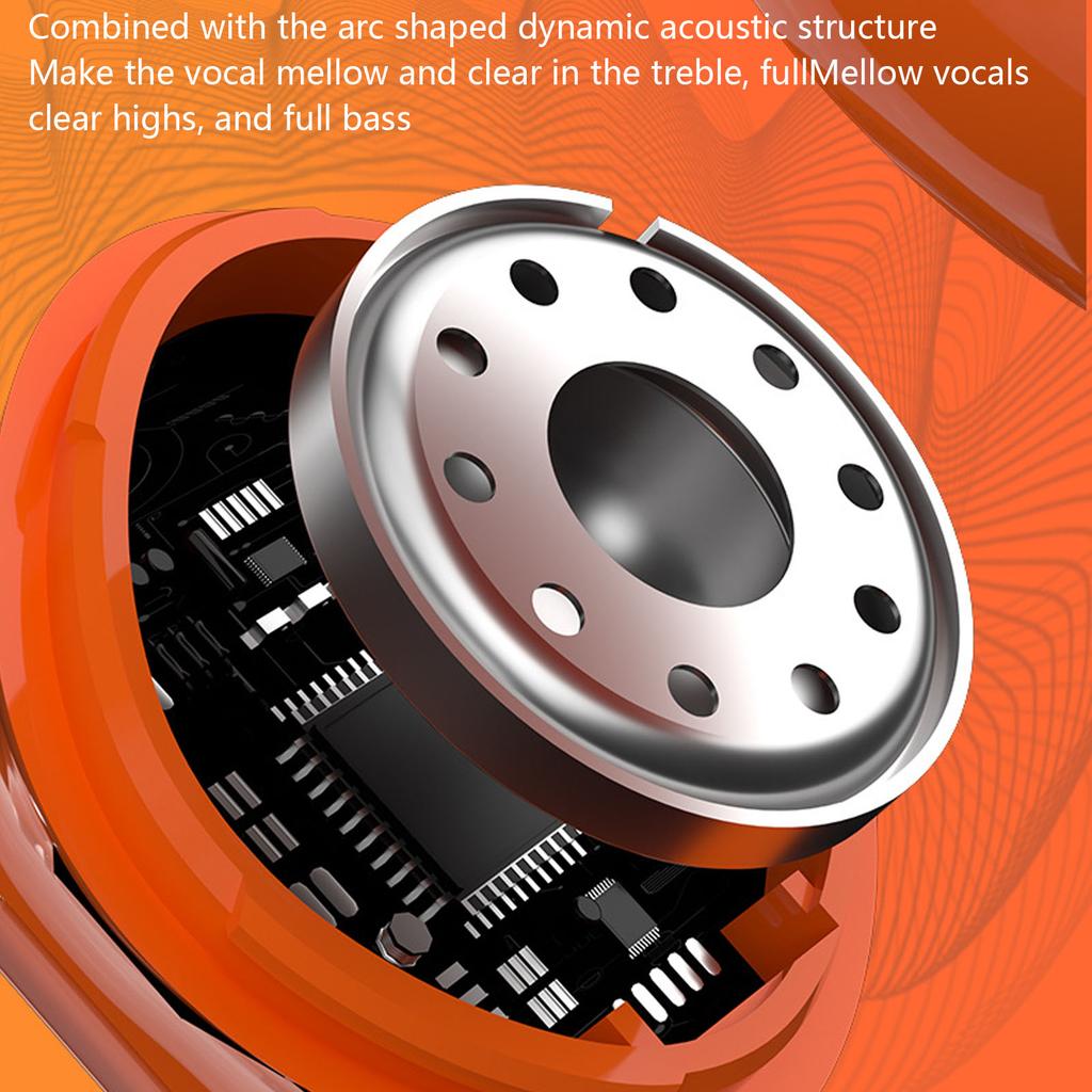 Wireless   Earbuds Translucent Body Design Low Latency 2 Way   Game Sports Earbuds for Outdoor