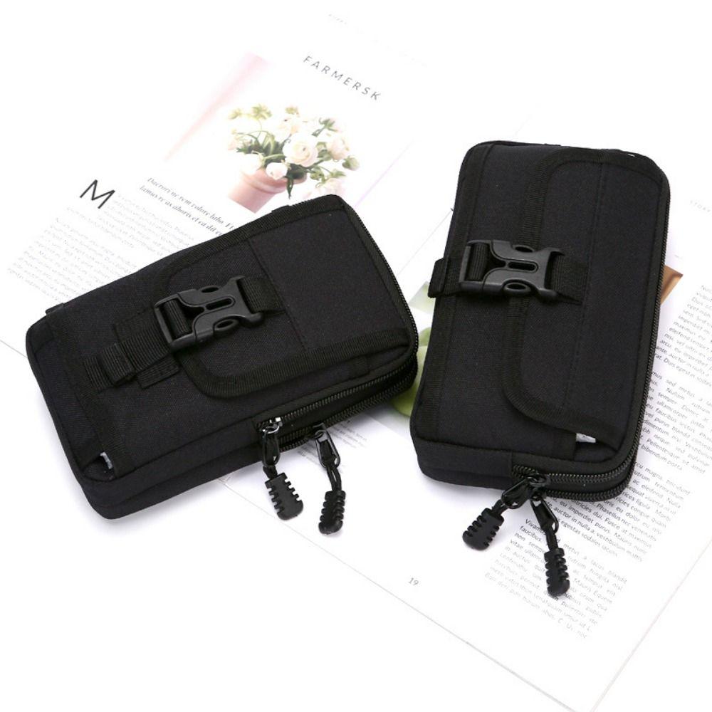 Horizontale/Vertikale Stil Handytaschen Nylonstoff Handy Geldbörse Gürtel Hüfttasche Outdoor