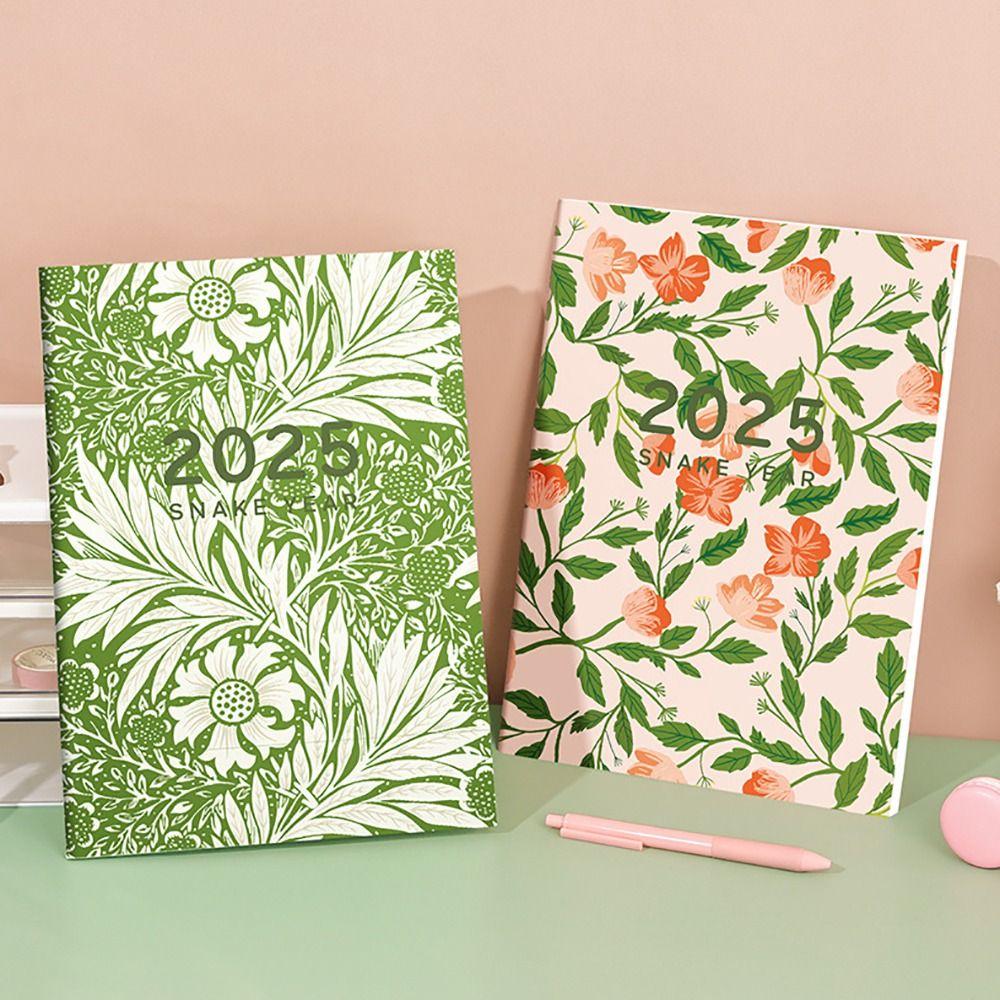 A4 A5 Planner Notebook 24 Sheets 2025 Calendar Planner High-quality Agenda Planner  Office