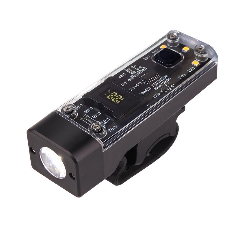 2024 USB Rechargeable High-Brightness Mountain Bike Headlight for Night Riding