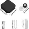 Contact Lens Cases with Mirror - Contact Lens Holder Mini Box Container, Portable Contact