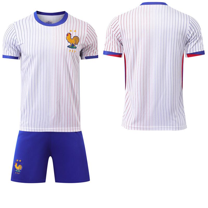 European Cup Jersey France Away No. 10 Football Jersey 9 11 Set 16