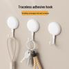 Traceless Adhesive Strong Load-Bearing Nordic Style Wall Hook for Dormitory and Home Use