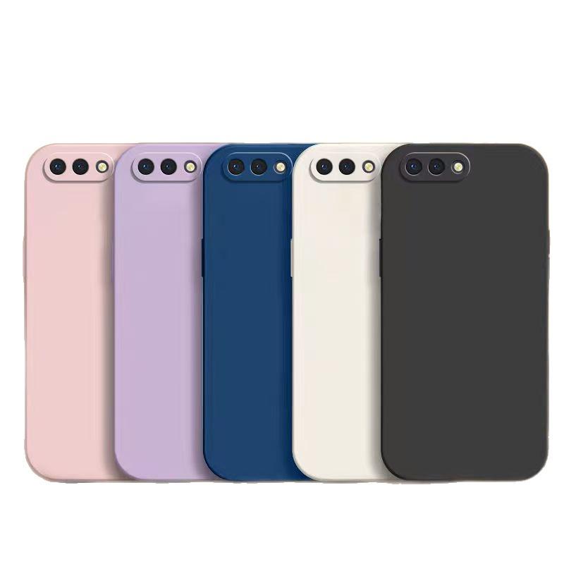 OPPO A3s Case: Solid Color, Liquid Magic Cube Design, All-Inclusive Anti-Drop, Personalized Soft Cover