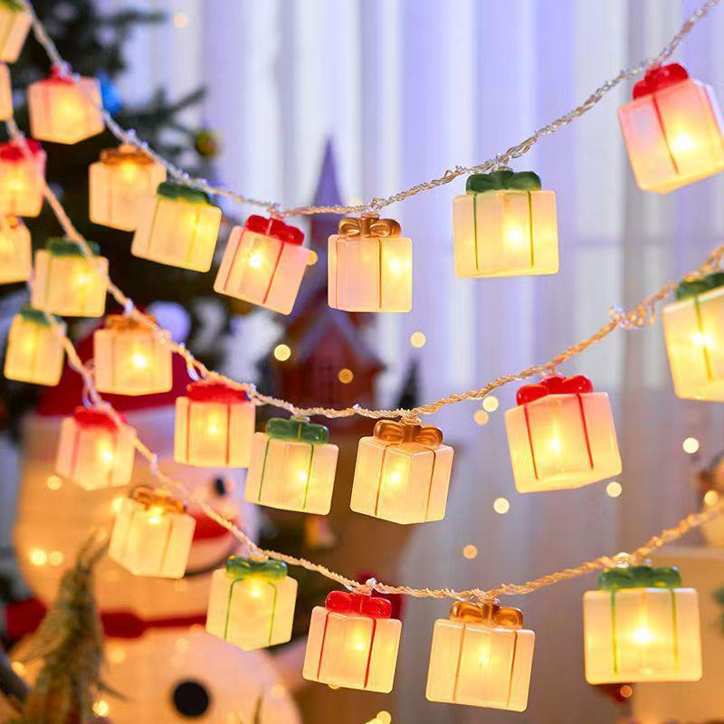 

Светодиодная гирлянда в подарочной коробке для рождественского украшения окна 2m 10 lights Steady 2 AA Battery Box