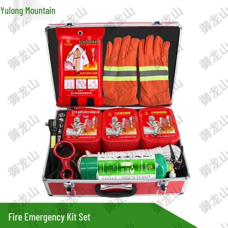Fire Emergency Escape & First Aid Kit