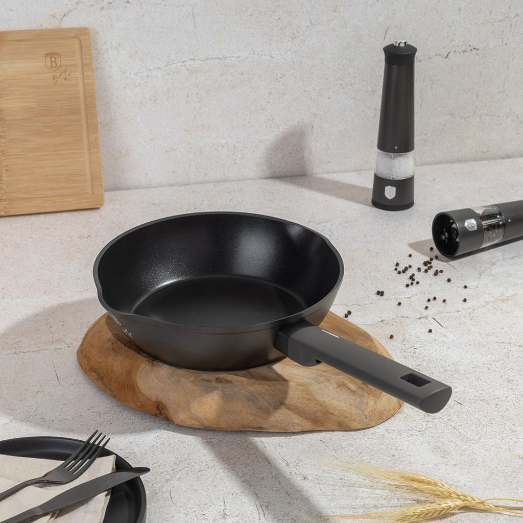 TITANIUM DEEP FRYPAN 28cm BERLINGER HAUS BH-8121 ANTHRACITE