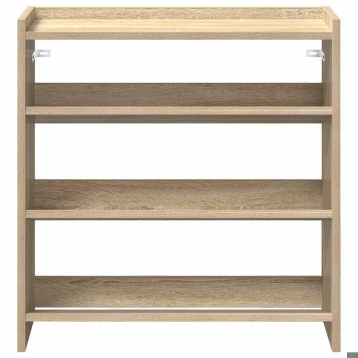 Maison Exclusive - Étagère à chaussures chêne sonoma 60x25x62 cm bois d'ingénierie