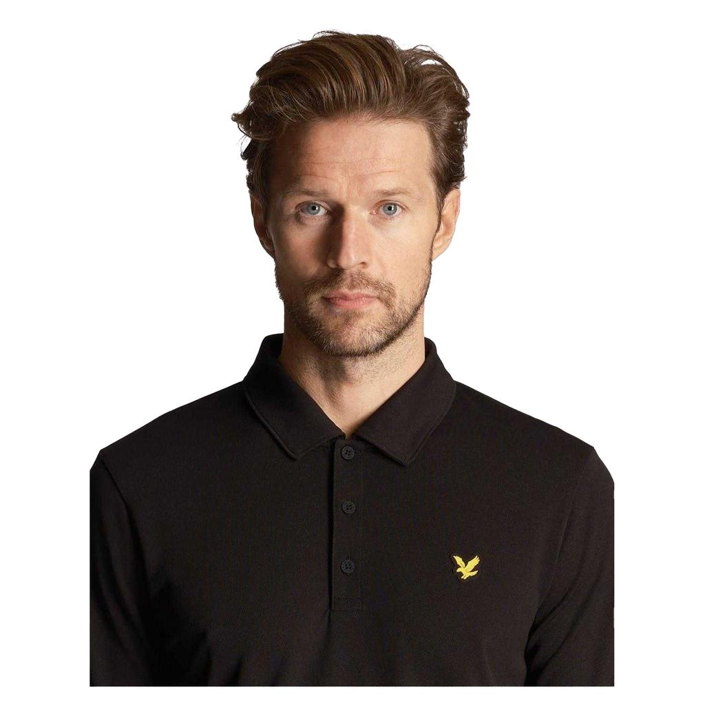 Lyle & Scott Mens Regular Long-Sleeved Polo Shirt