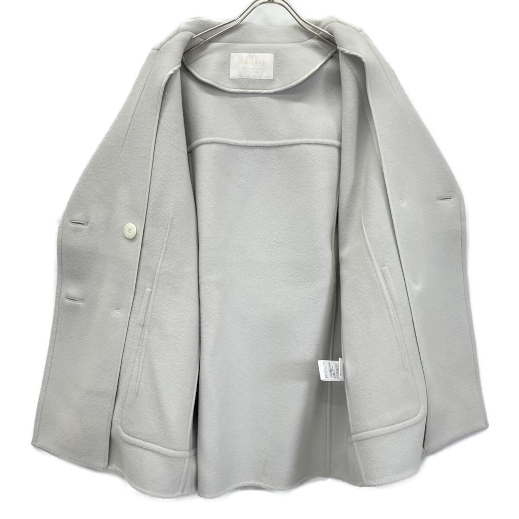 BALLSEY 2011 Light Gray Wool Beaver Melton Short Coat coat 36 Light grayUsed