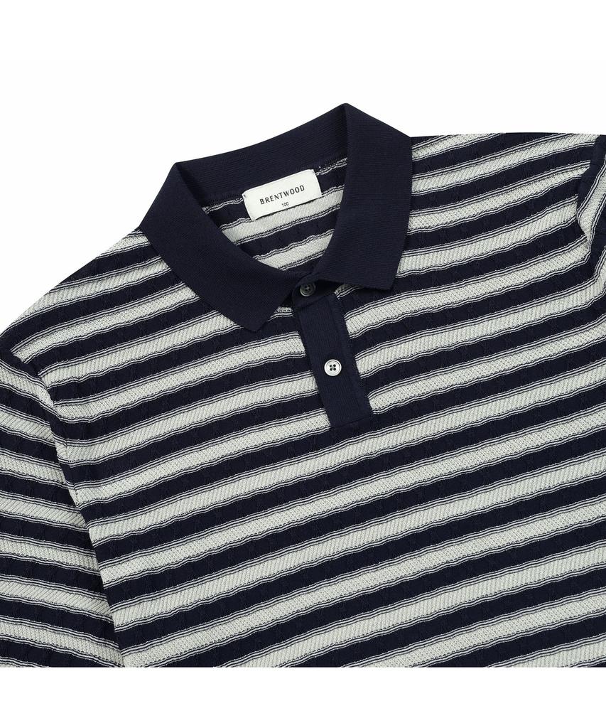 BRENTWOOD [Liberty] Washable Bold Unique Polo Neck Sweater Brwam26521Nyx