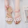 Women Summer Plus Size Female Bohemian Style Sandals Flat Sandals Flowers Sandals Flip Flops