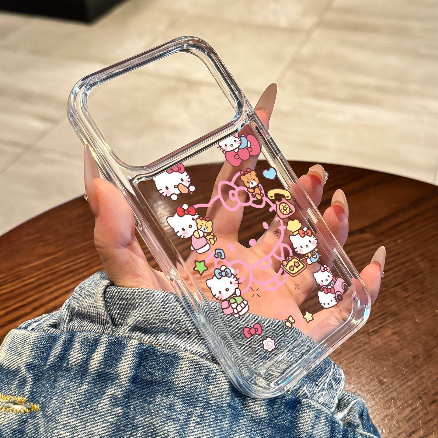 

Line Cat iPhone 17 Pro Max Case: New iPhone 16 Pro Full Coverage, Premium Feel iPhone 6 PLUS