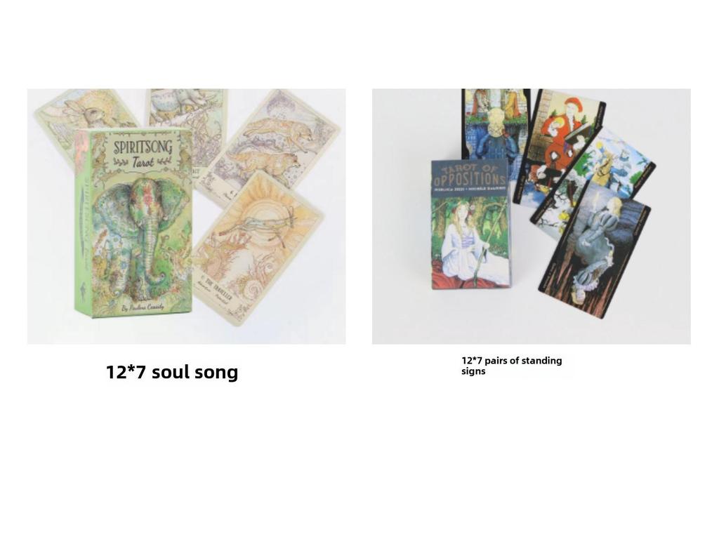 English Tarot Large Size Spirit Eye Bright Prophet with English Manual (12x7cm)