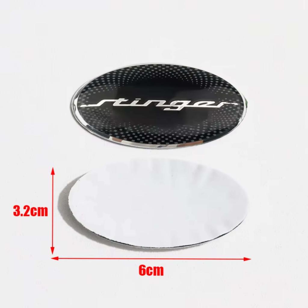 1Pc 3D Aluminum Car Steering Wheel Center Logo Auto Steering Wheel Emblem Badge Sticker styling Accessories