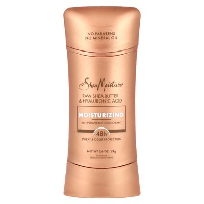 Antiperspirant Deodorant, Moisturizer, Raw Shea Butter & Hyaluronic Acid, 74G (2.6Oz)