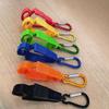 Free Shipping! Labor Protection Glove Clips, Six Colors - Plastic, Anti-Lost with Carabiner Hook & Hat Clip