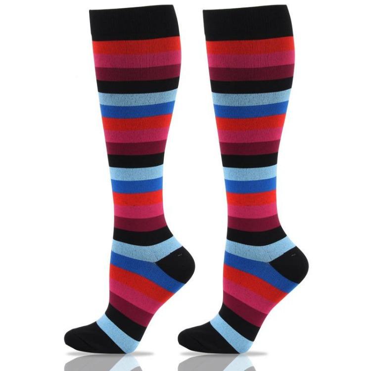 

Унисекс Компрессионные носки для бега, марафона, спорта. Лучшие градуированные носки для медсестры при отеках, диабете, варикозном расширении вен, подошвенном фасциите. L-XL