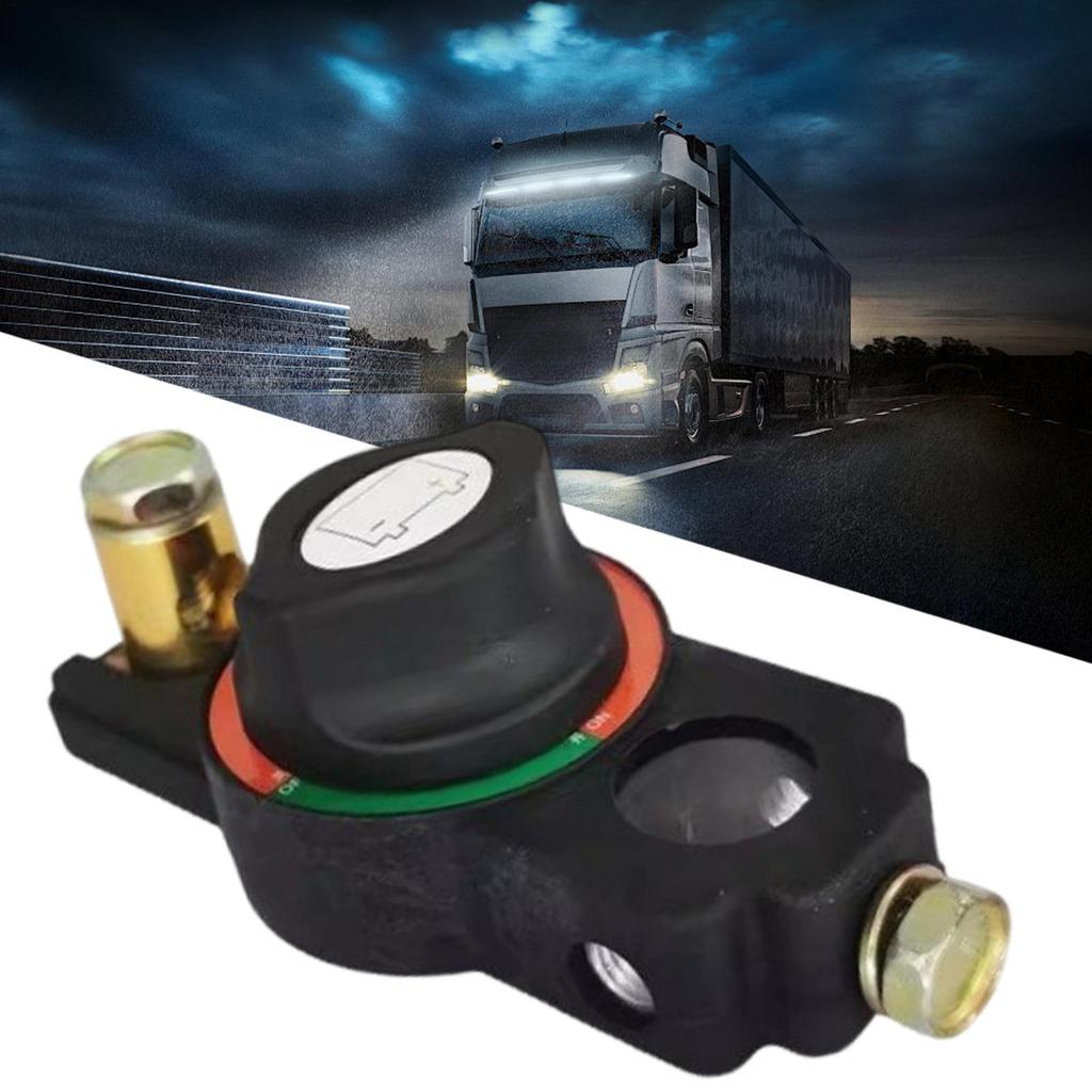 Car Battery Shut Off Button Power Cut Off Disconnect Button Car Parts For 12V/24V System Truck Boat Marine RV Prevention