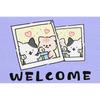 Cartoon Dog Diatom Mud Floor Mat Welcome Carpet for Living Room Entryway Non-Slip Bathroom Shower Area Footpad Kitchen Decor Rug