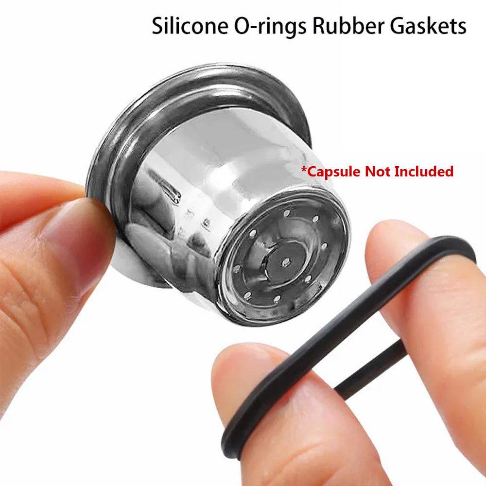 Per Nespresso Anelli di Tenuta in Gomma Silicone Guarnizioni Accessori Sigillo Capsule Caffè Strumenti per Macchina Crema