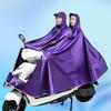 Capa de Montura Impermeable Tallas Grandes para Jinetes Individuales/Dobles - Gruesa, Protección Anti-Lluvia Fuerte para Patinetes Eléctricos y Motocicletas.