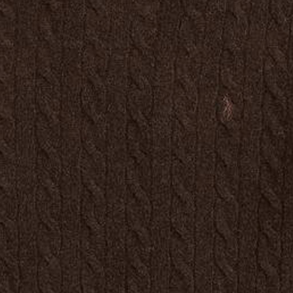 Polo Ralph Lauren FW23 Ensfarget Rund hals Casual Genser Herregenser Brun MNPOSWE16821636-200