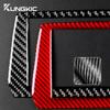 Real Soft Carbon Fiber For Toyota Supra GR A90 A91 MK5 - RHD LHD Navigation Screen Panel Cover Sticker Auto Accessories