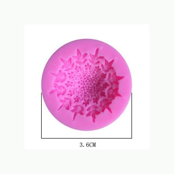 Sunflower Flan Birthday Party Cake Bread Pie Silicone Mold Pan Bakeware 1 pc