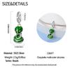 Original Charms Copper Small Green Snake Pendant Beads Fit Bracelet Women Jewelry Making Diy Gift