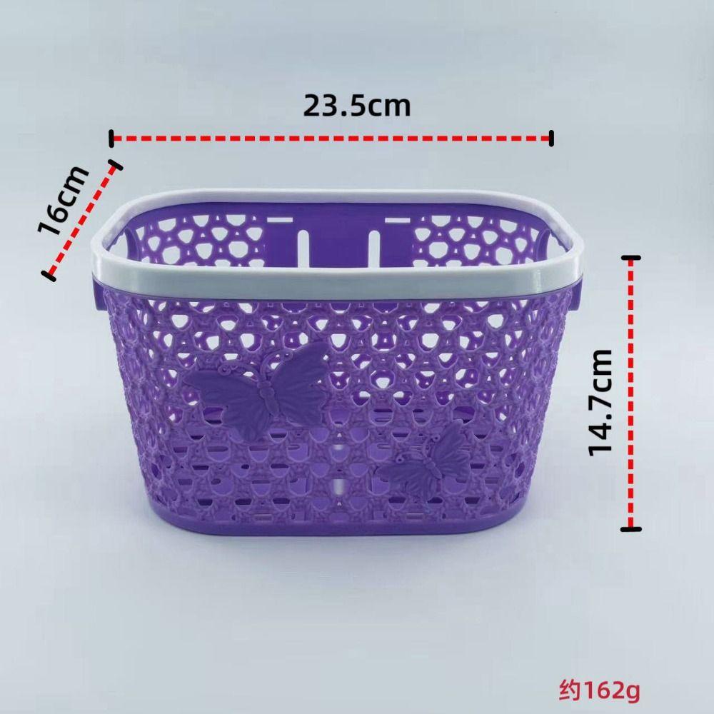 12/14/16/18/20 inches Universal Children Kids Bicycle Basket 7 Colors Front Handle Carrier
