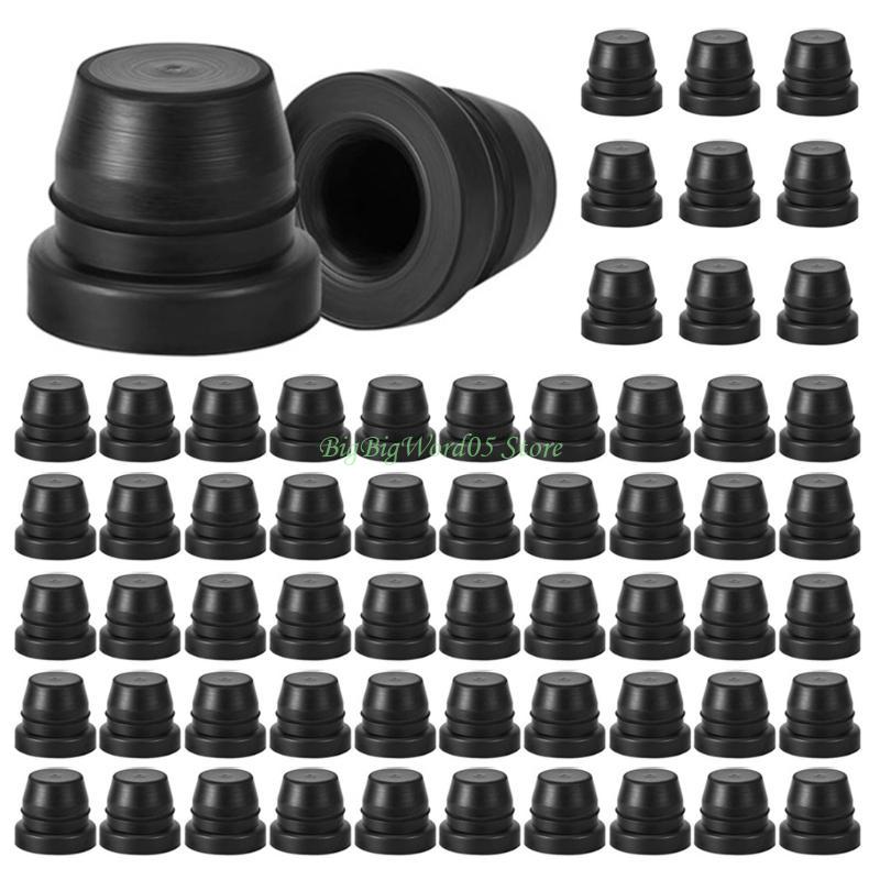 24TE Protective Rubber Dust Cover Guard For Brake Pumps Caliper Exhaust Screw Waterproof Caps Scooter Motorcycle Accessories