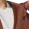 Adidas Hooded Zip-Up Long Sleeve Jacket Men Jacket Brown JZ8414