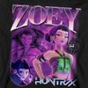 K-Pop Demon Hunters Unisex Adult Huntr/X Zoey Sweatshirt
