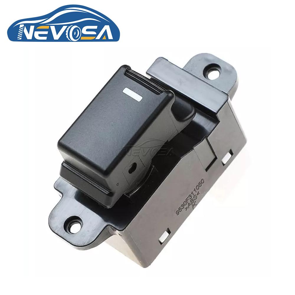 NEVOSA 93580-2P000 Passenger Window Lifter Control Switch Rear Button For Kia Sorento 2009 2010 2011 2012 2013 2014 935802P000 Single Button 1pc