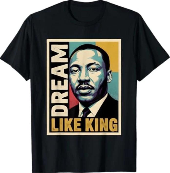 Black History Month Martin Have Dream Luther King Day T-Shirt 3XL