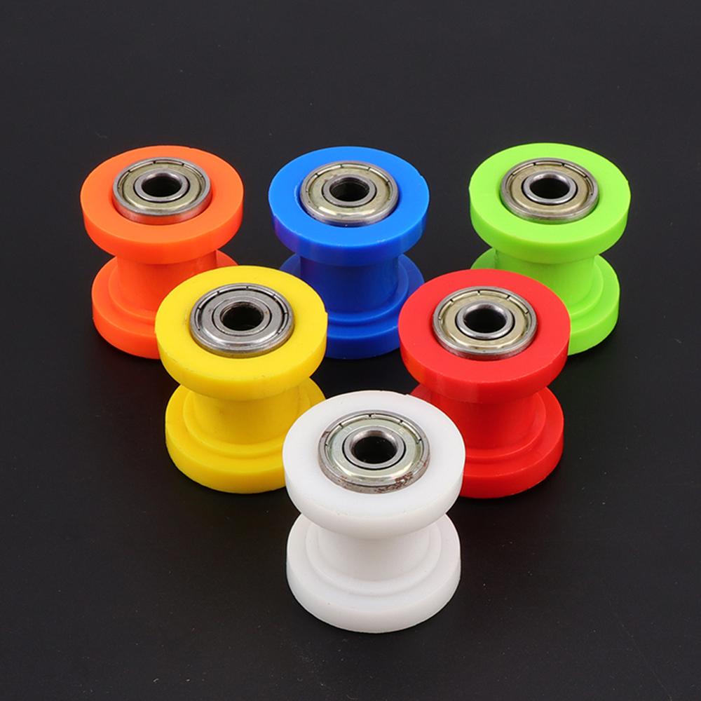 8mm/10mm Motorcycle Drive Chain Roller Pulley Tensioner Wheel Guide For SSR XR125 CRF50 KLX110 Pit Dirt Bike Mini Bike ATV Parts
