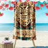 Name Custom Western Series Yellowstone Print Beach Towel, Large Soft Quick Dry Towel for Beach Camping Swimming