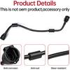 17128602599 Inner Engine Coolant Reservoir Hose for BMW G30 530e 530i 540i G12 740i xDrive Replace 17125A02485