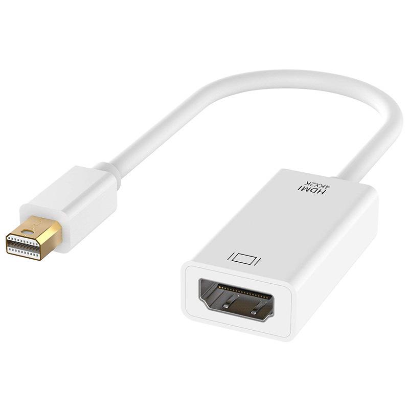 Mini DP Thunderbolt to HDMI-compatible Adapter Connecto Converter 4K 2K 1080P For MacBook surface laptop TV monitor projector