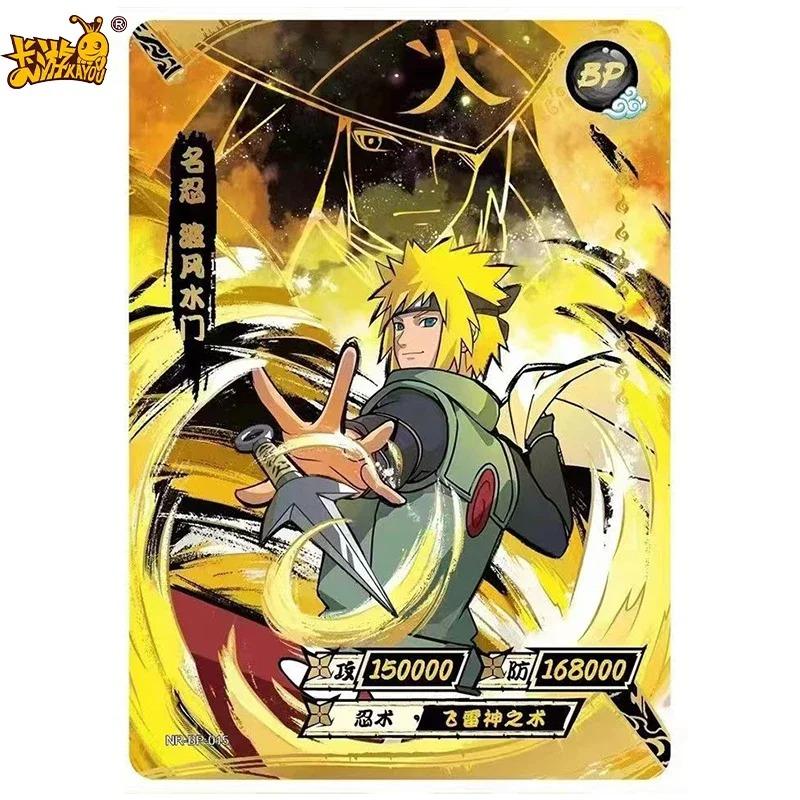Genuine Kayou Naruto BP Card 1-34 Series Tsunade Naruto Namikaze Minato Hyuga Hinata Rare Anime Collection Cards Gifts Toys