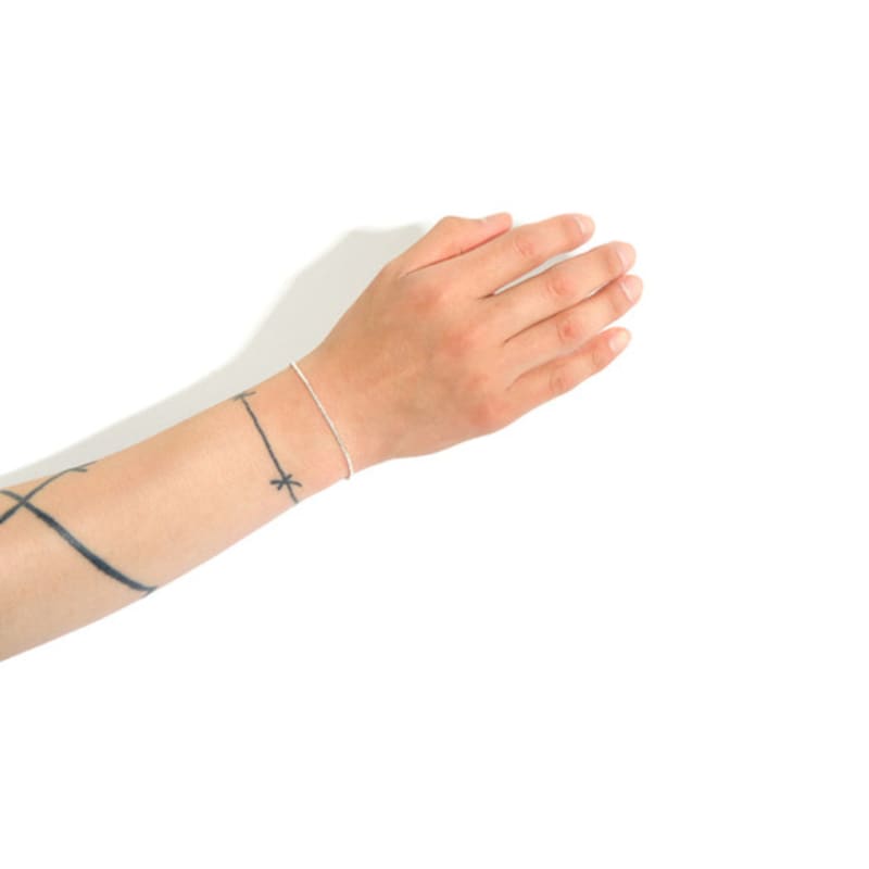 SEWNSWEN SEWN SWEN SILVER SNOW On THE BRANCHES CHAIN BRACELET