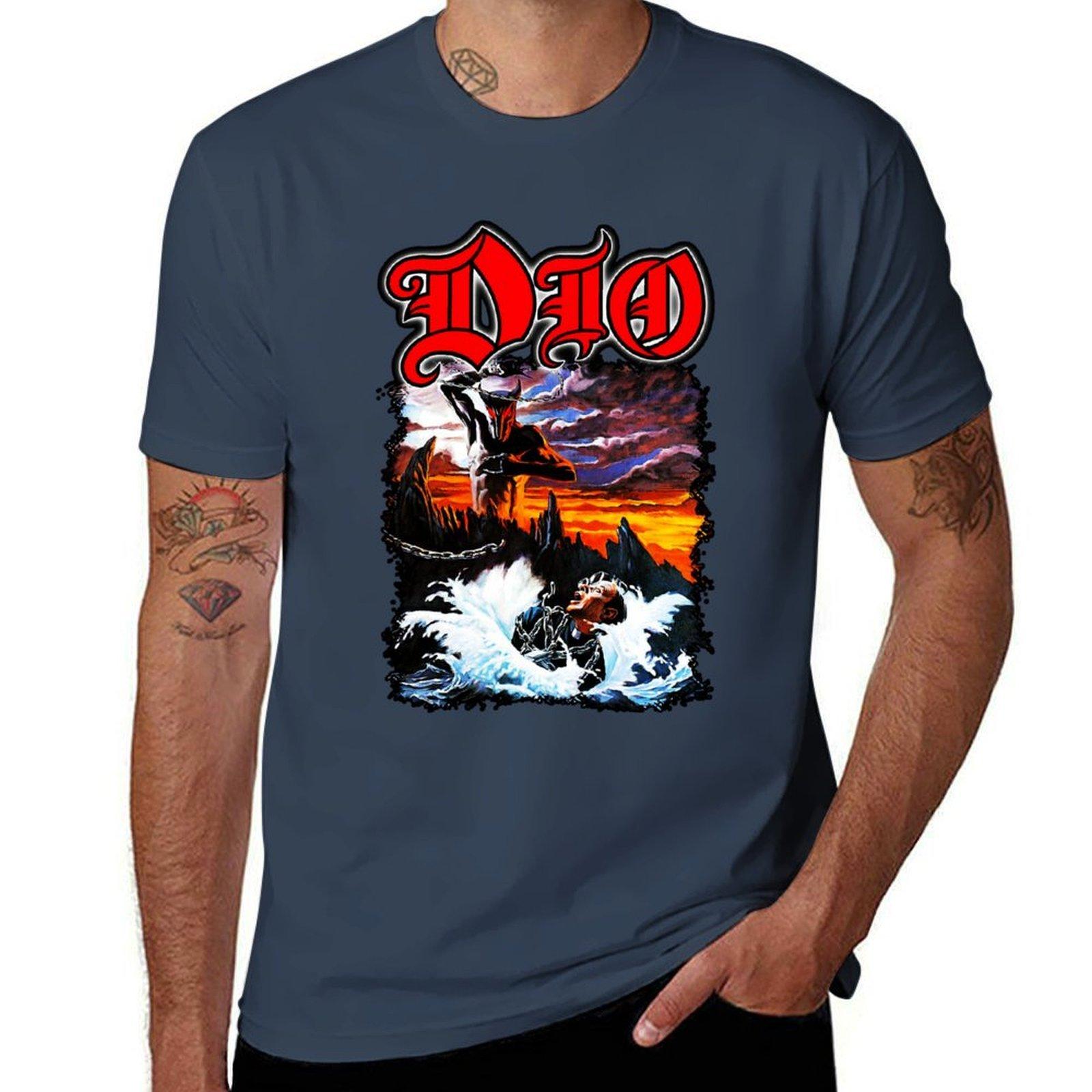Dio Genre rock TShirt AntiPilling Casual TShirt S
