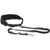 TRIXIE Belly Belt with Leash 75-120 - 9 Cm - Black - For Dogs
