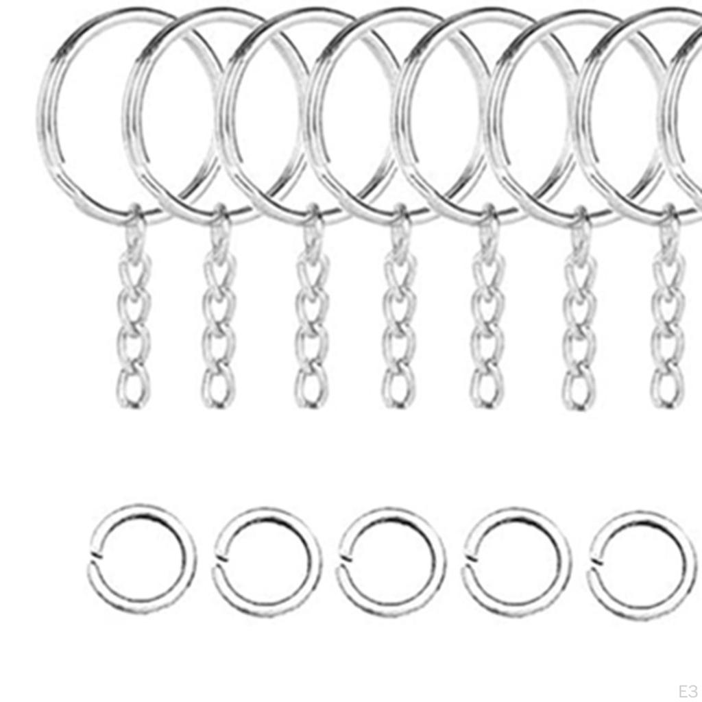 Pcs Transparent Acrylic Supplies with Hanging Hole Disc Ornament for DIY Key Making