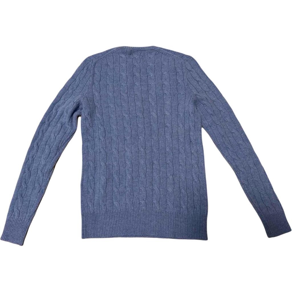 Polo Ralph Lauren Wool Crew Neck Long Sleeve Sweater Classic Edition Women Sweater 211882916-506